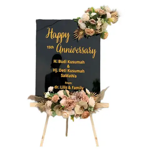 Papan Bunga Akrilik Pulau Hiri